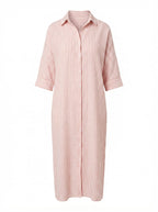 Women’s Striped Shirt Dress – Lightweight & Effortless Elegance