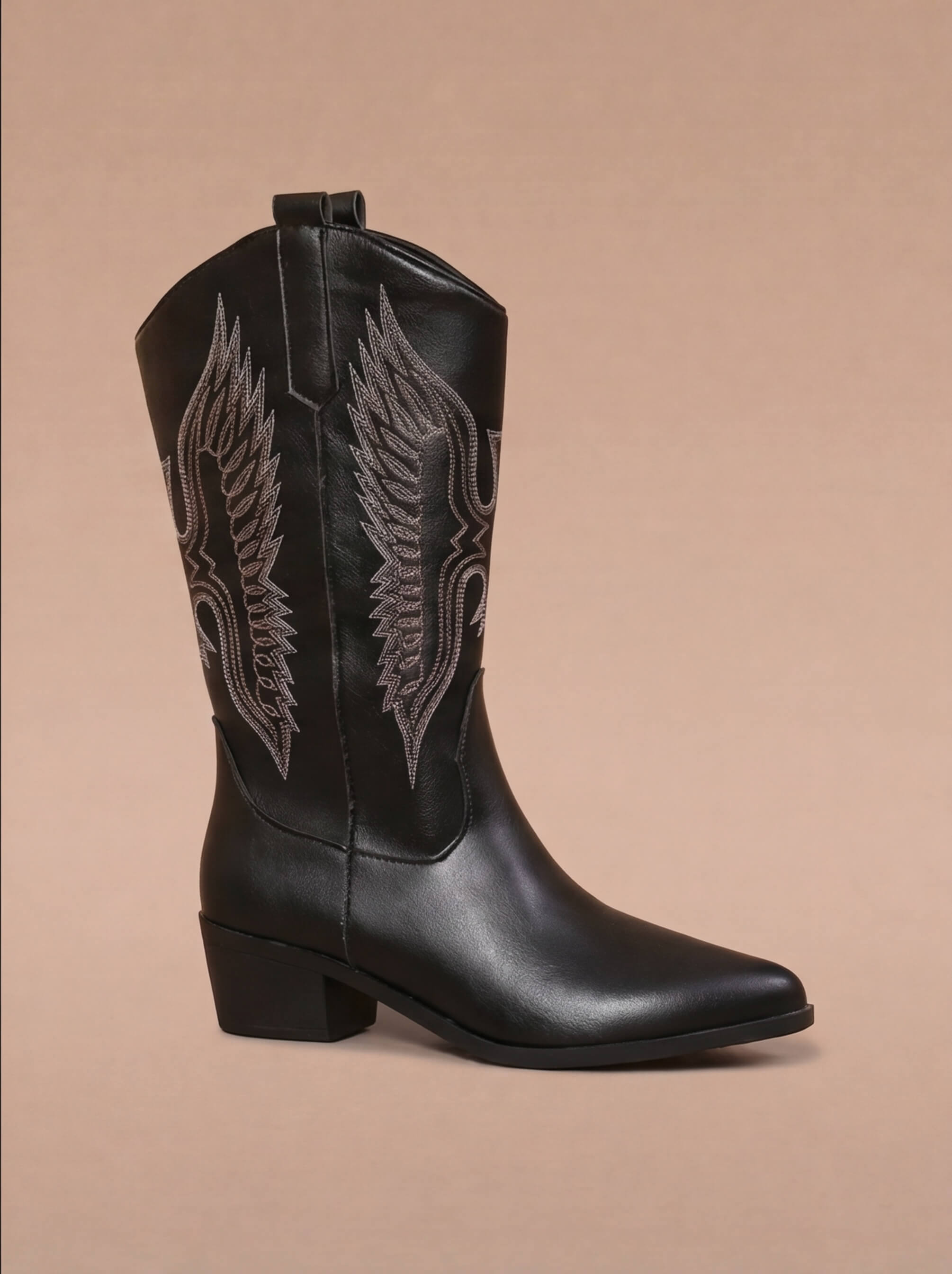 Dakota Embroidered Cowgirl Boots