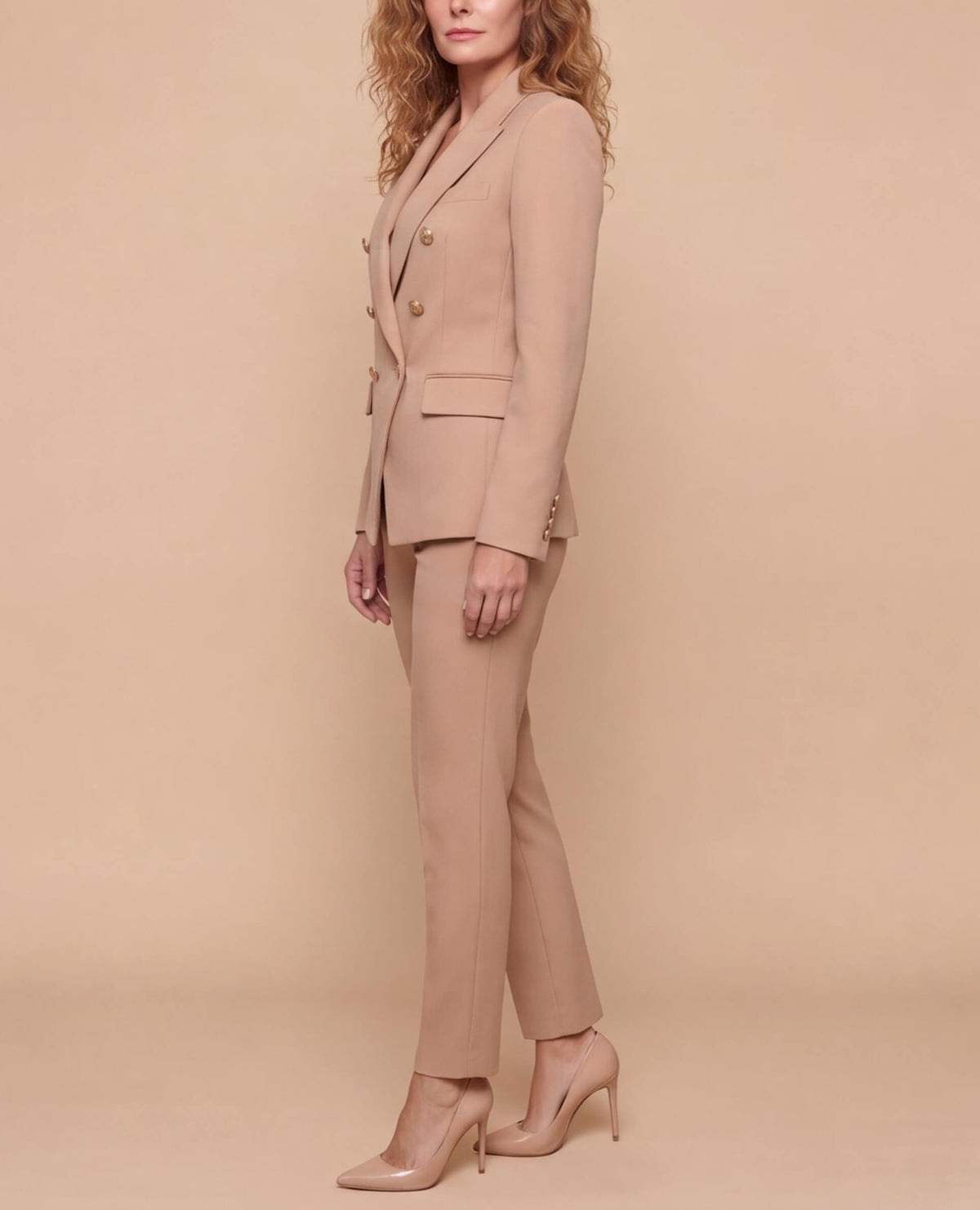 Women’s Double-Breasted Tailored Blazer