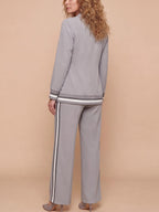 Women’s Tailored Blazer and Wide-Leg Trouser Set