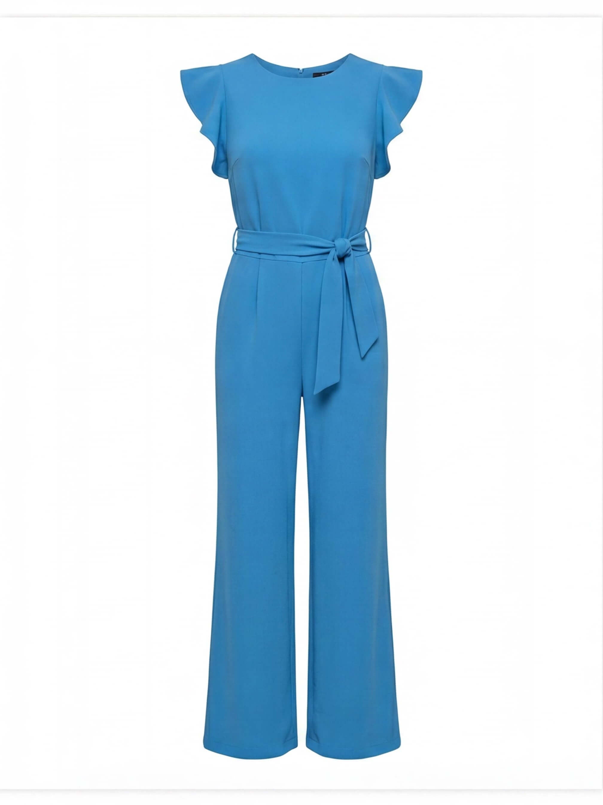 Women’s Wide-Leg Jumpsuit with Bow-Tie Waist