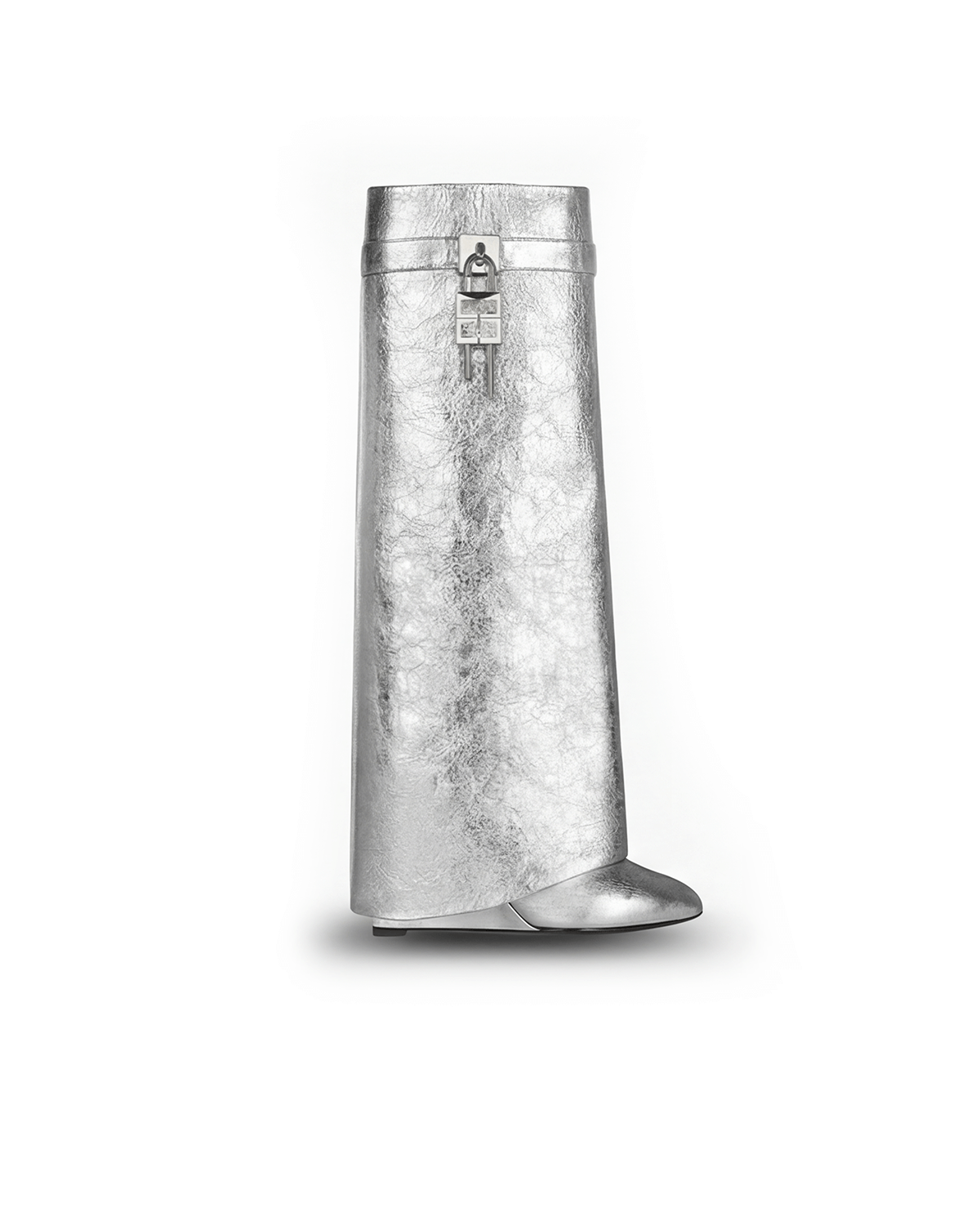 Women’s Decorative Zip Hardware Knee-High Boots