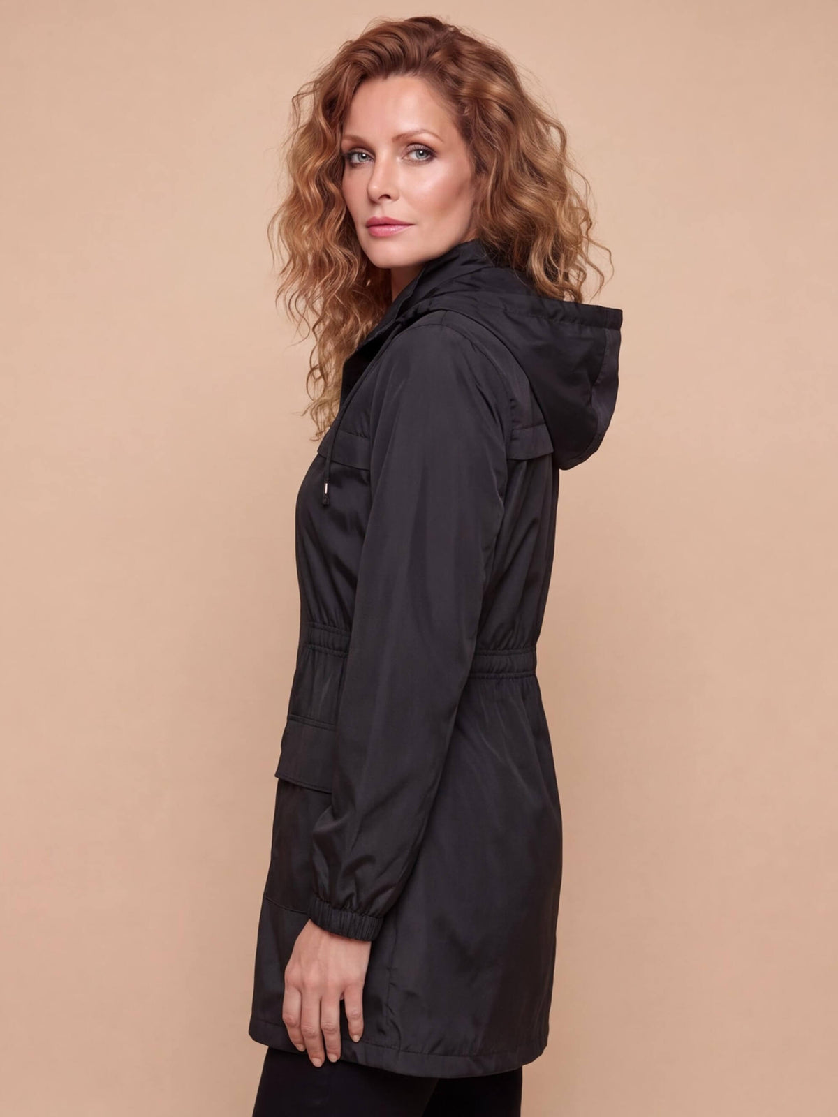 Women’s Hooded Lightweight Utility Jacket