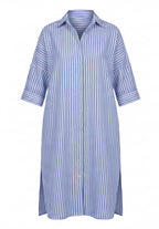 Women’s Striped Shirt Dress – Lightweight & Effortless Elegance