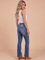 Women’s High-Waist Flared Leg Jeans
