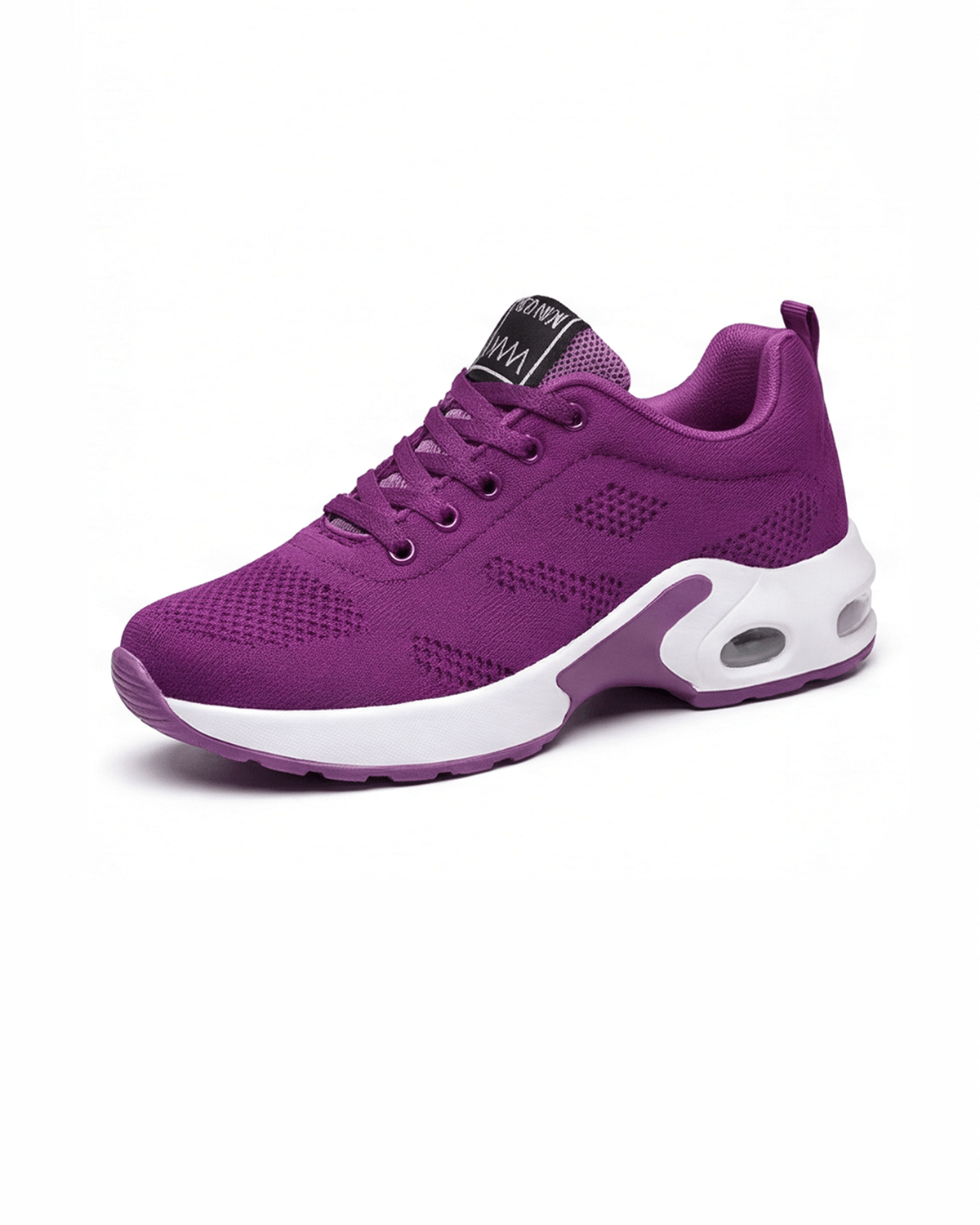 Women’s Breathable Casual Sneakers- Knit Lace-Up