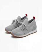 Women’s Casual Sneakers- Knit Lace-Up