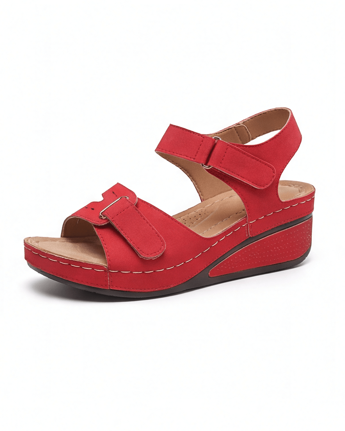 Women’s Platform Sandals- Adjustable Strap