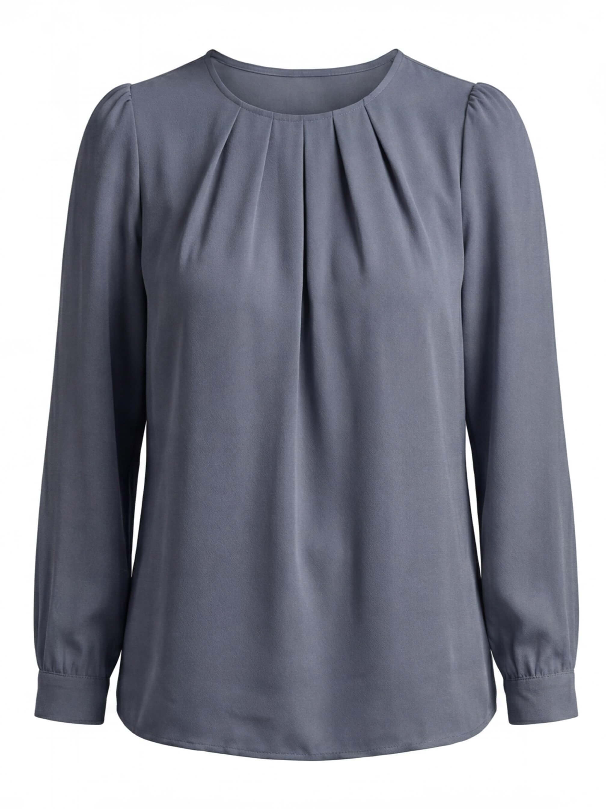 Women’s Pleated Blouse – Soft Draping & Elegant Everyday Style