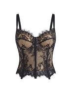 Women’s Floral Lace Corset Top