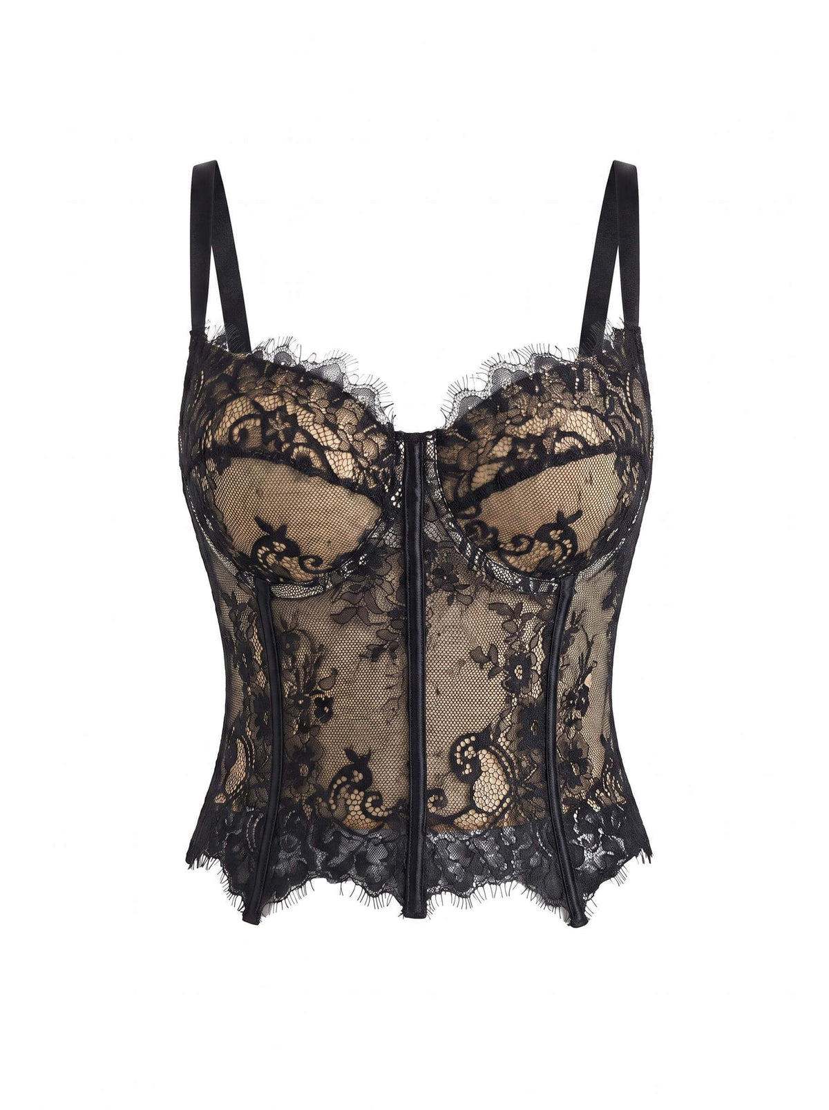 Women’s Floral Lace Corset Top