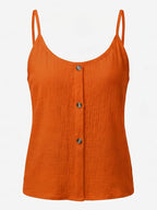 Women’s Button Front Textured Cami Top