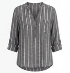 Women’s Striped Summer Blouse – Lightweight & Effortless Style