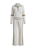 Women’s Quarter-Zip Knit Lounge Set