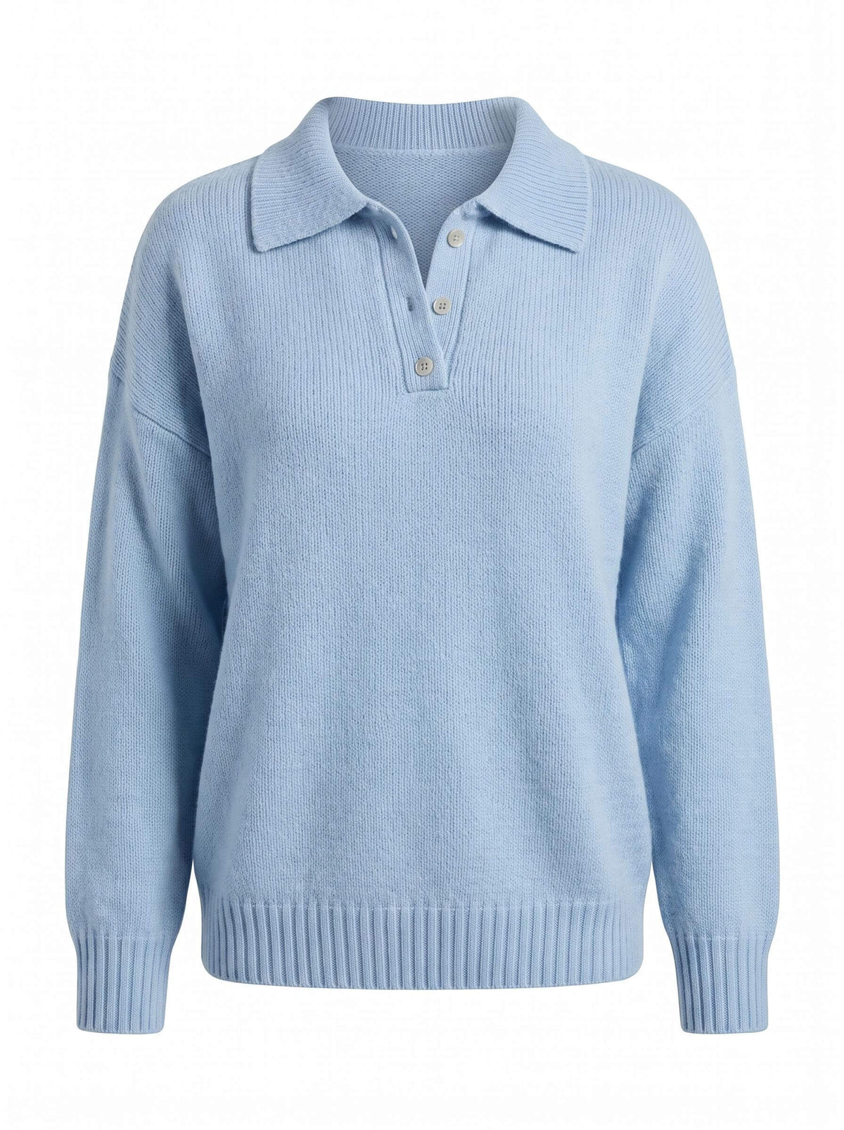 Women’s Collared Knit Pullover Sweater