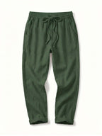 Women’s Drawstring Cuffed Tapered Trousers