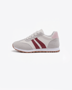 Women’s Low-Top Sneakers- Retro Stripe