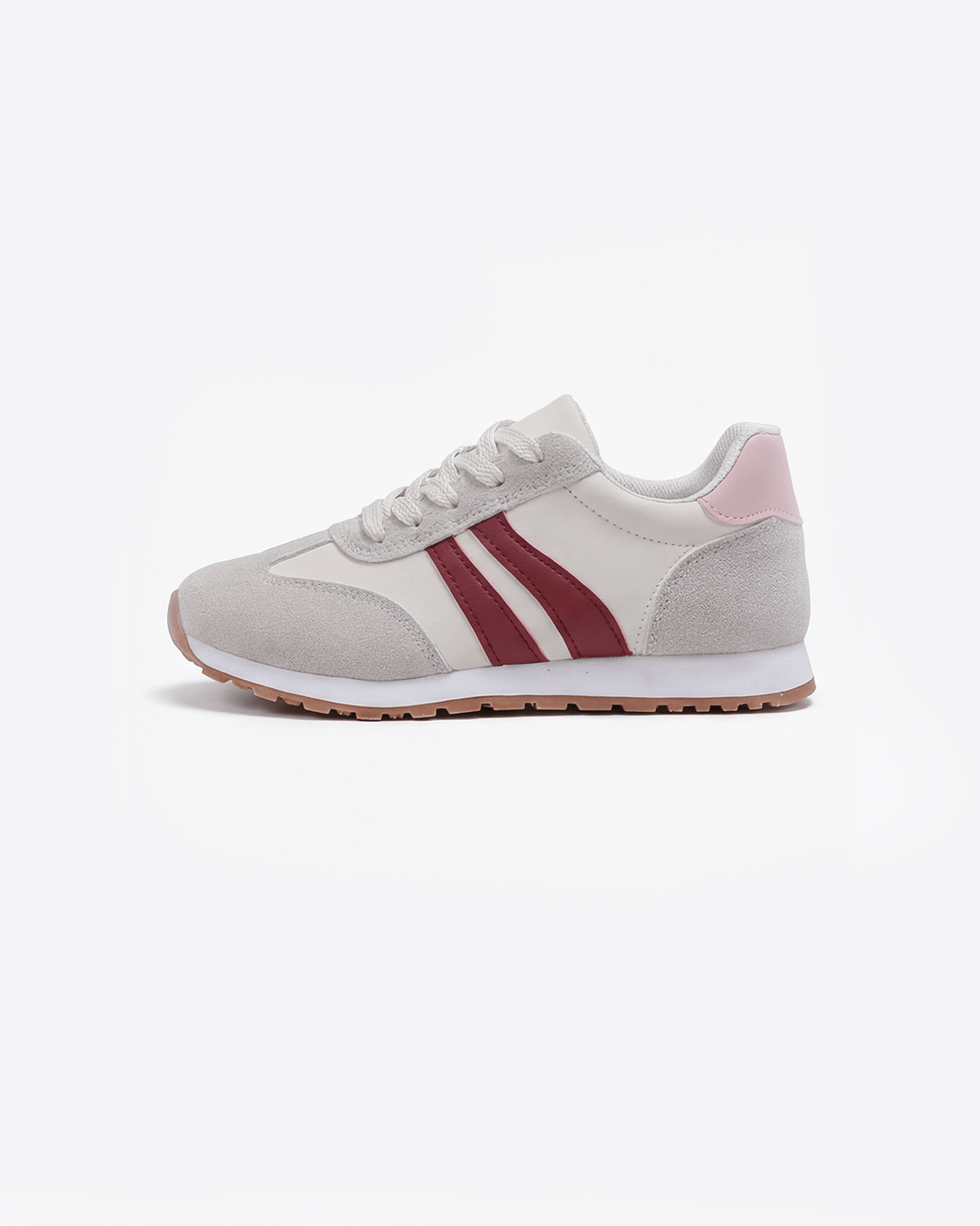 Women’s Low-Top Sneakers- Retro Stripe