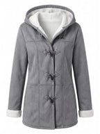 Women’s Hooded Toggle Front Coat
