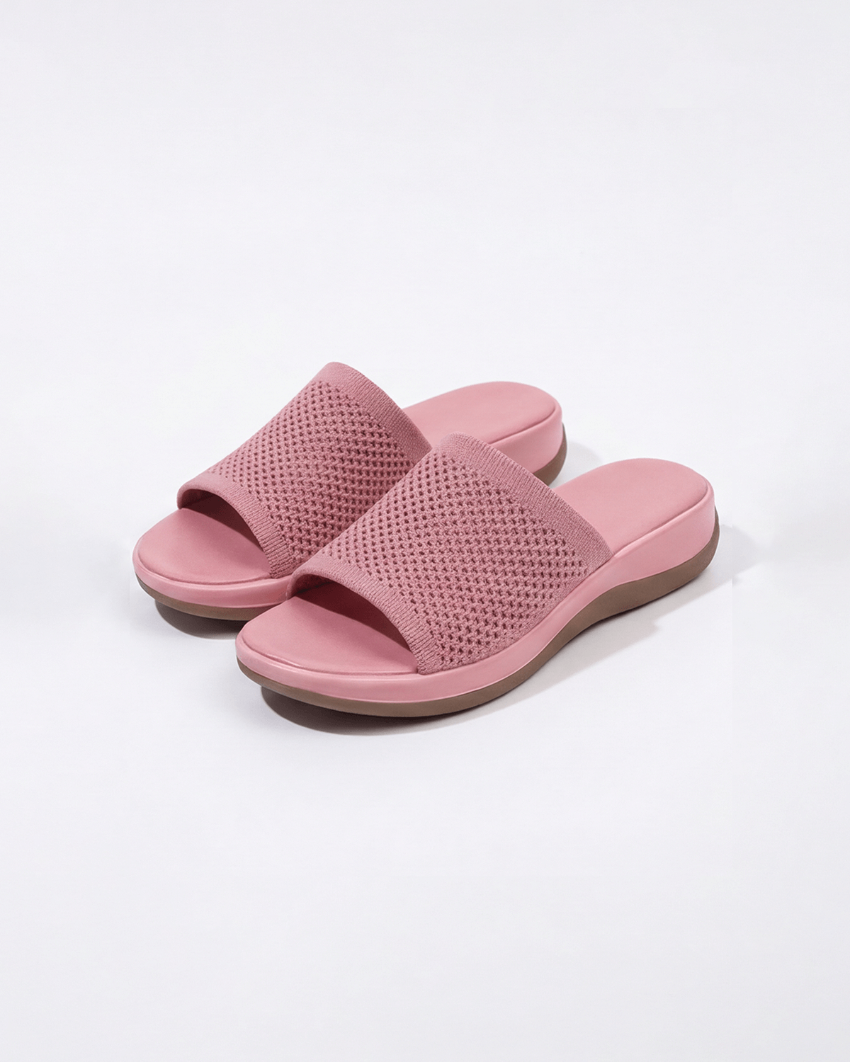 Women’s Knit Cushion Sole Slide Sandals