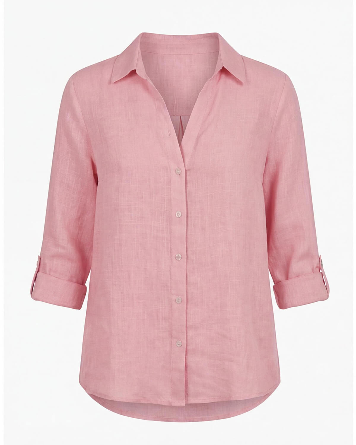 Women’s Breathable Floral Button-Down Blouse