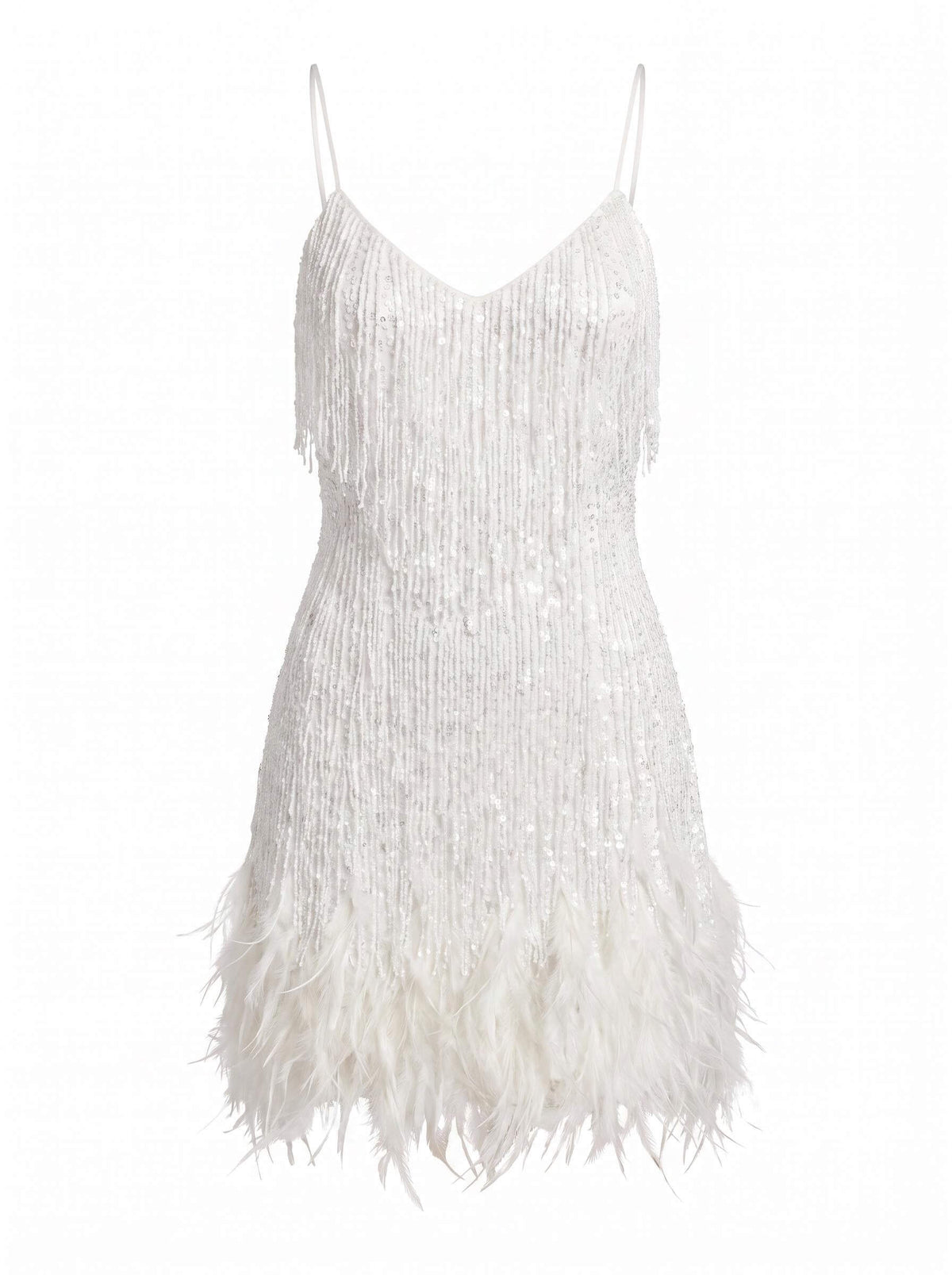 Women’s Fringe Detail Mini Party Dress