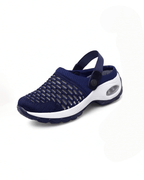 Women’s Heel Strap Mesh Clog Sneakers