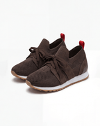 Women’s Casual Sneakers- Knit Lace-Up