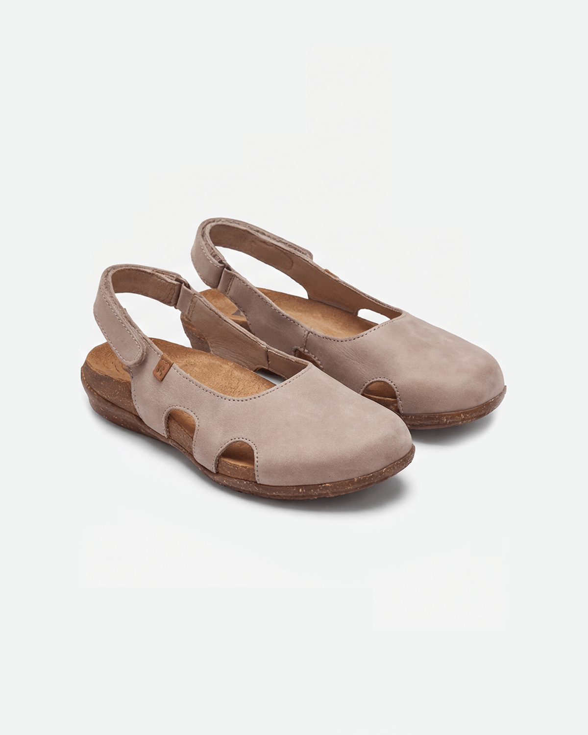 Women’s Flat Sandals- Slingback Cutout