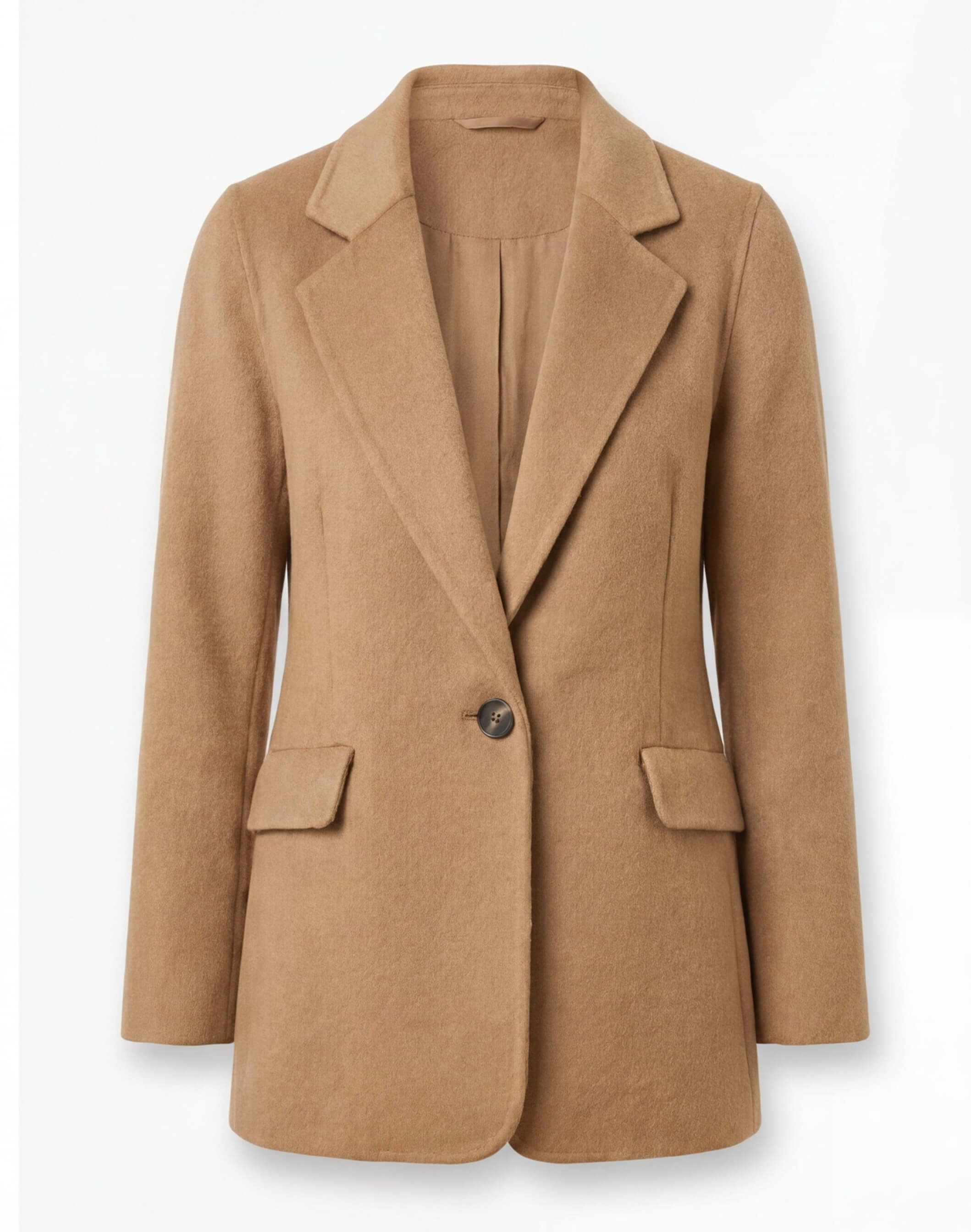 Women’s Jacket – Classic Lapel Long Sleeve Blazer