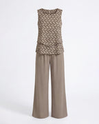 Women’s Two-Piece Summer Set – Effortless Elegance & Breezy Comfort