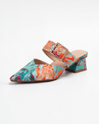 Women’s Slingback Block Heels- Buckle Strap