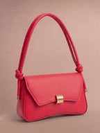 Women’s Shoulder Bag with Envelope Flap Design