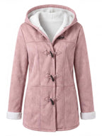 Women’s Hooded Toggle Front Coat