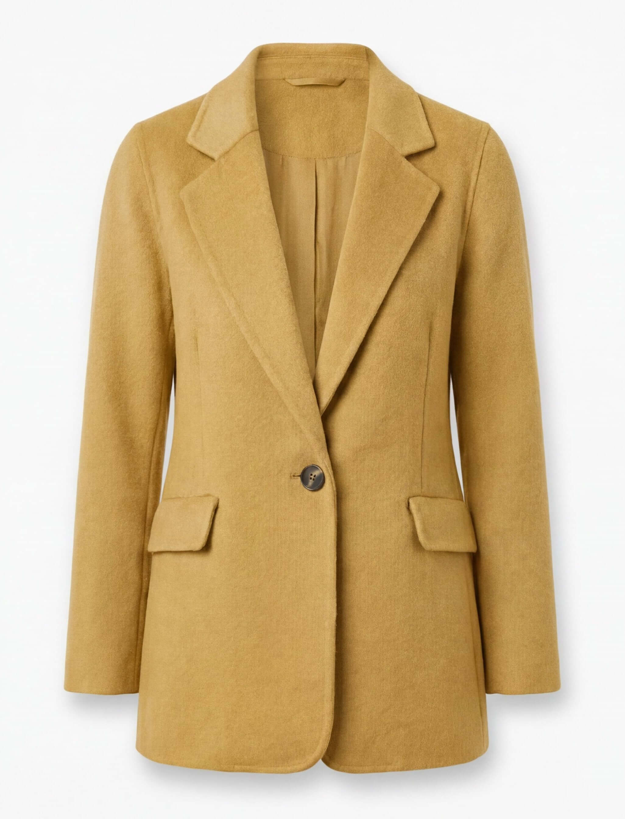 Women’s Jacket – Classic Lapel Long Sleeve Blazer