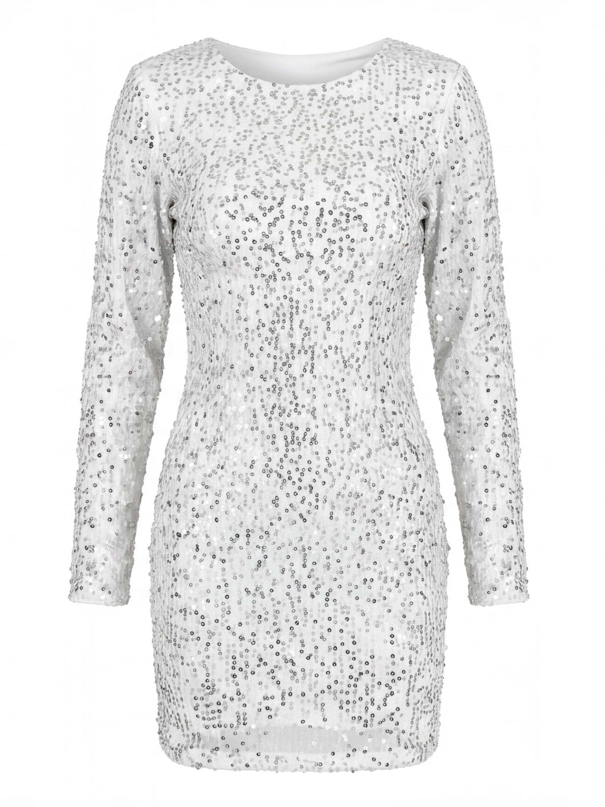 Women’s Long Sleeve Sequin Mini Party Dress