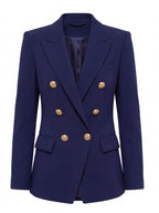 Women’s Double-Breasted Tailored Blazer