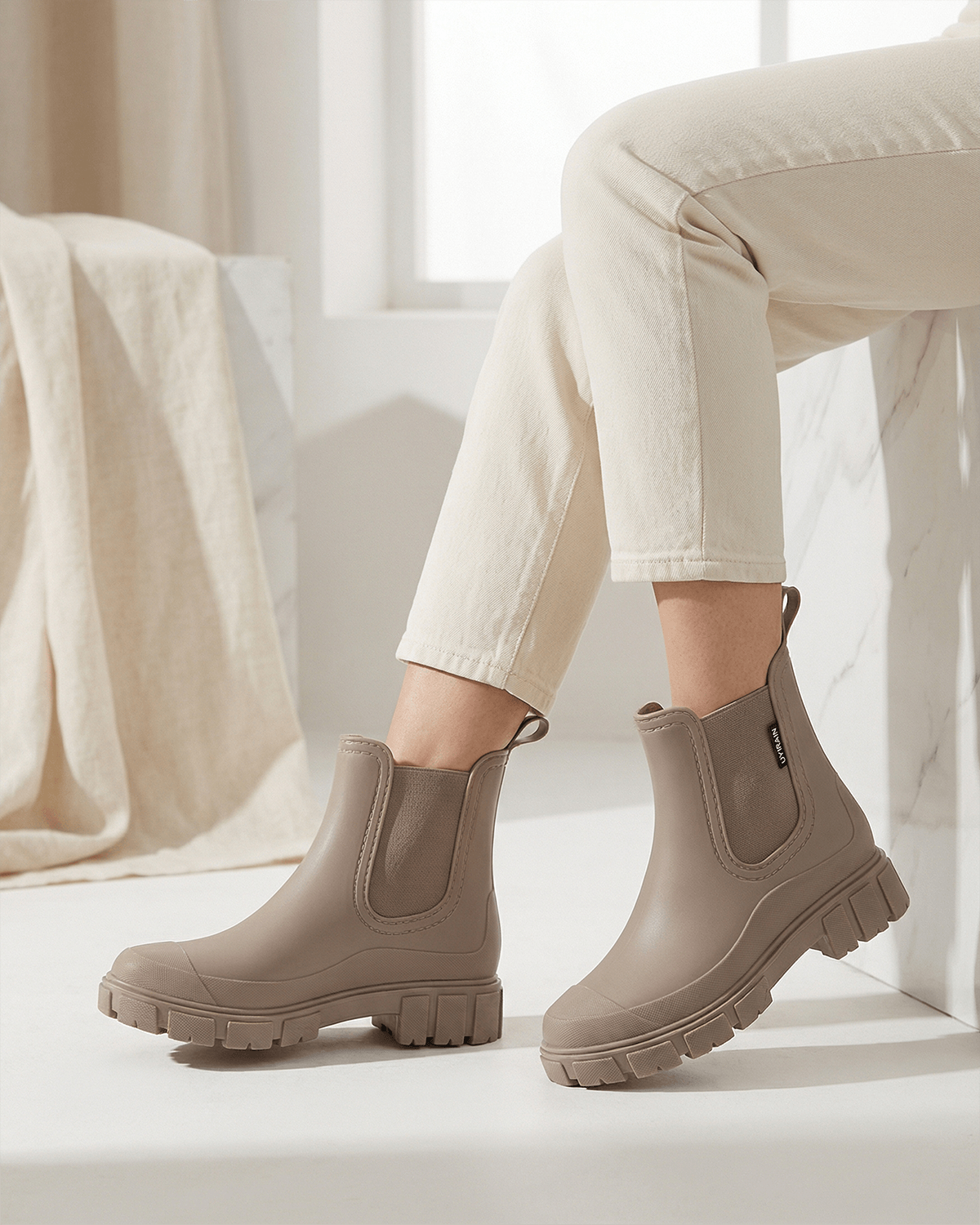 Women’s Ankle Boots- Chunky Chelsea