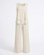 Women’s Two-Piece Summer Set – Effortless Elegance & Breezy Comfort