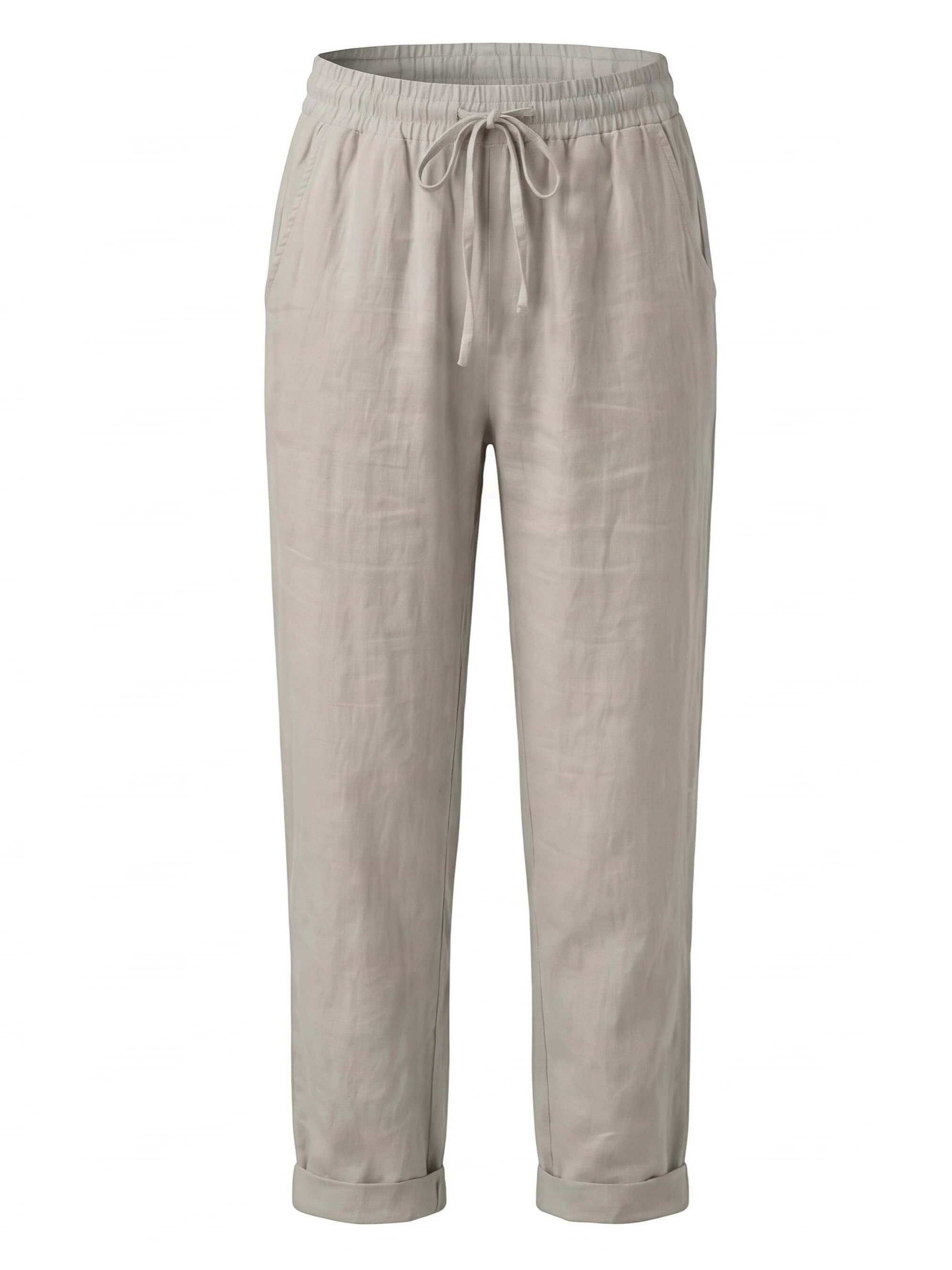 Women’s Drawstring Waist Tapered Trousers