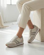 Women’s Low-Top Sneakers- Retro Stripe