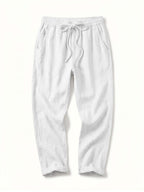 Women’s Drawstring Cuffed Tapered Trousers