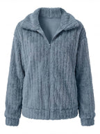Women’s Plush Fleece Zip-Up Jacket