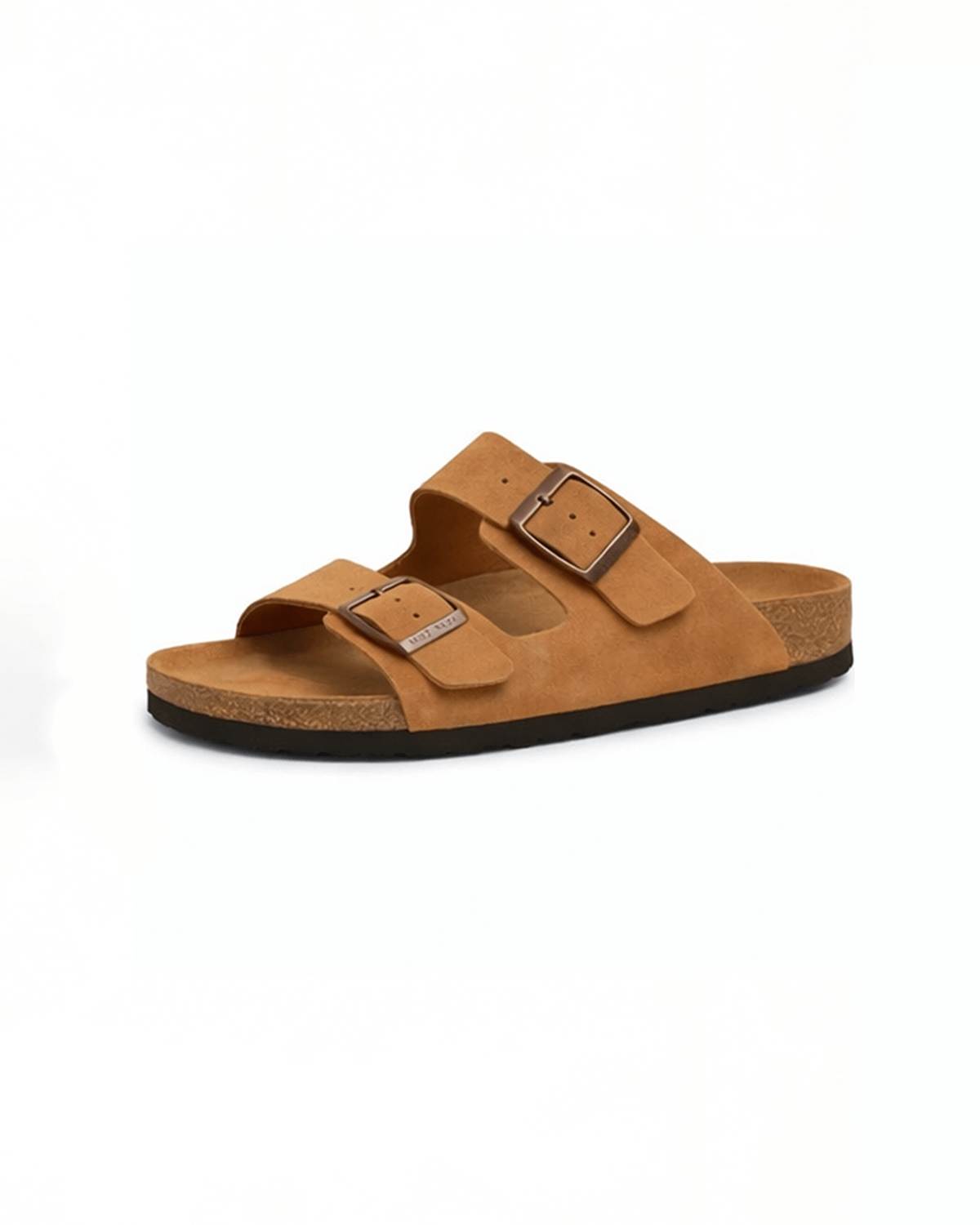 Women’s Footbed Slide Sandals- Double-Buckle
