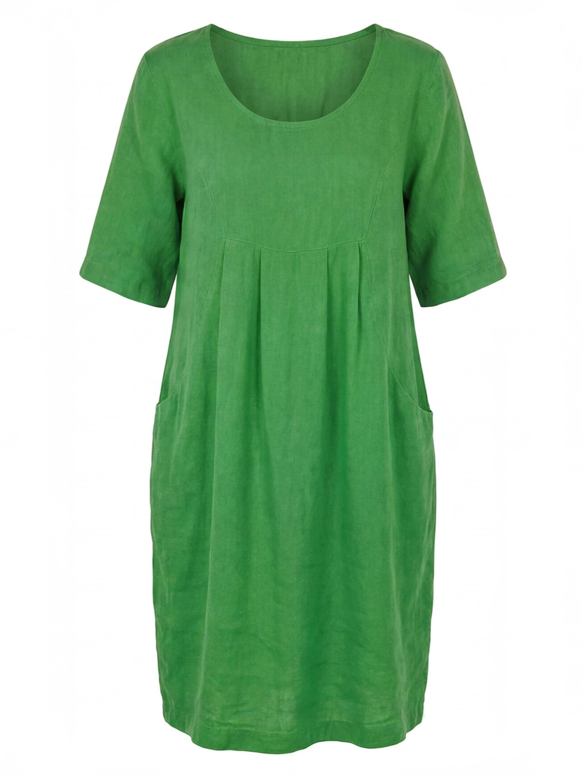 Women’s Scoop Neck Pocket Mini Dress