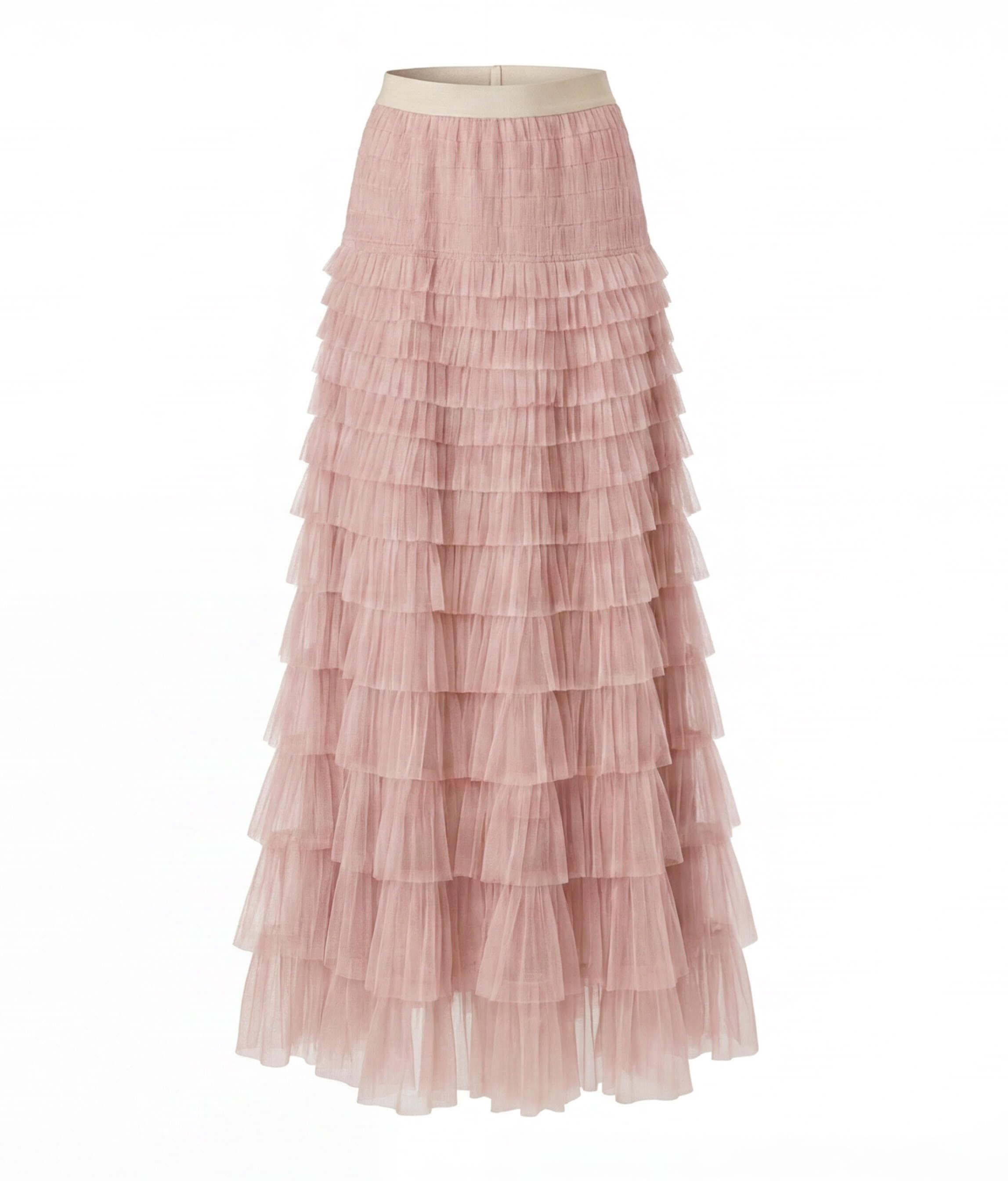 Women’s Skirt – Flowing Tulle Maxi Skirt