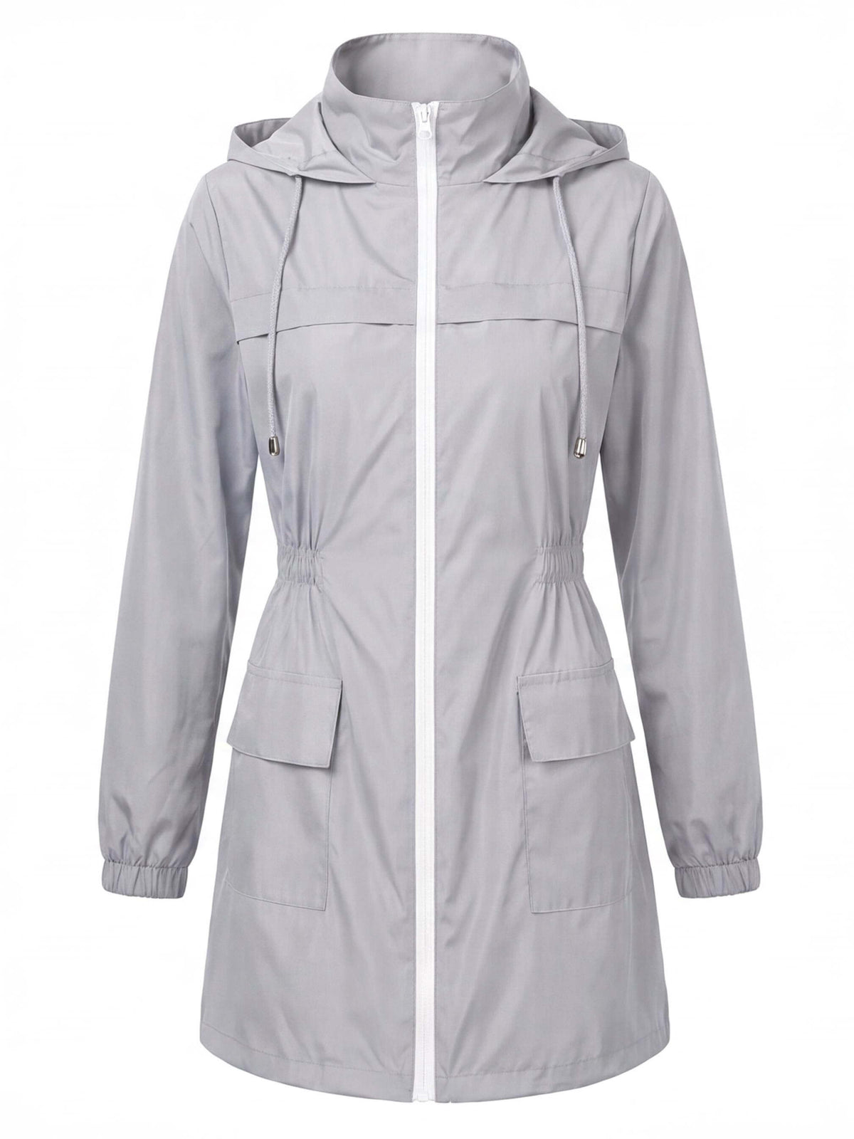 Women’s Hooded Lightweight Utility Jacket