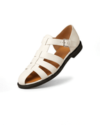 Women’s Flat Sandals- Buckle Fisherman