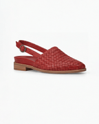Women’s Woven Slingback Flats- Pointed Toe