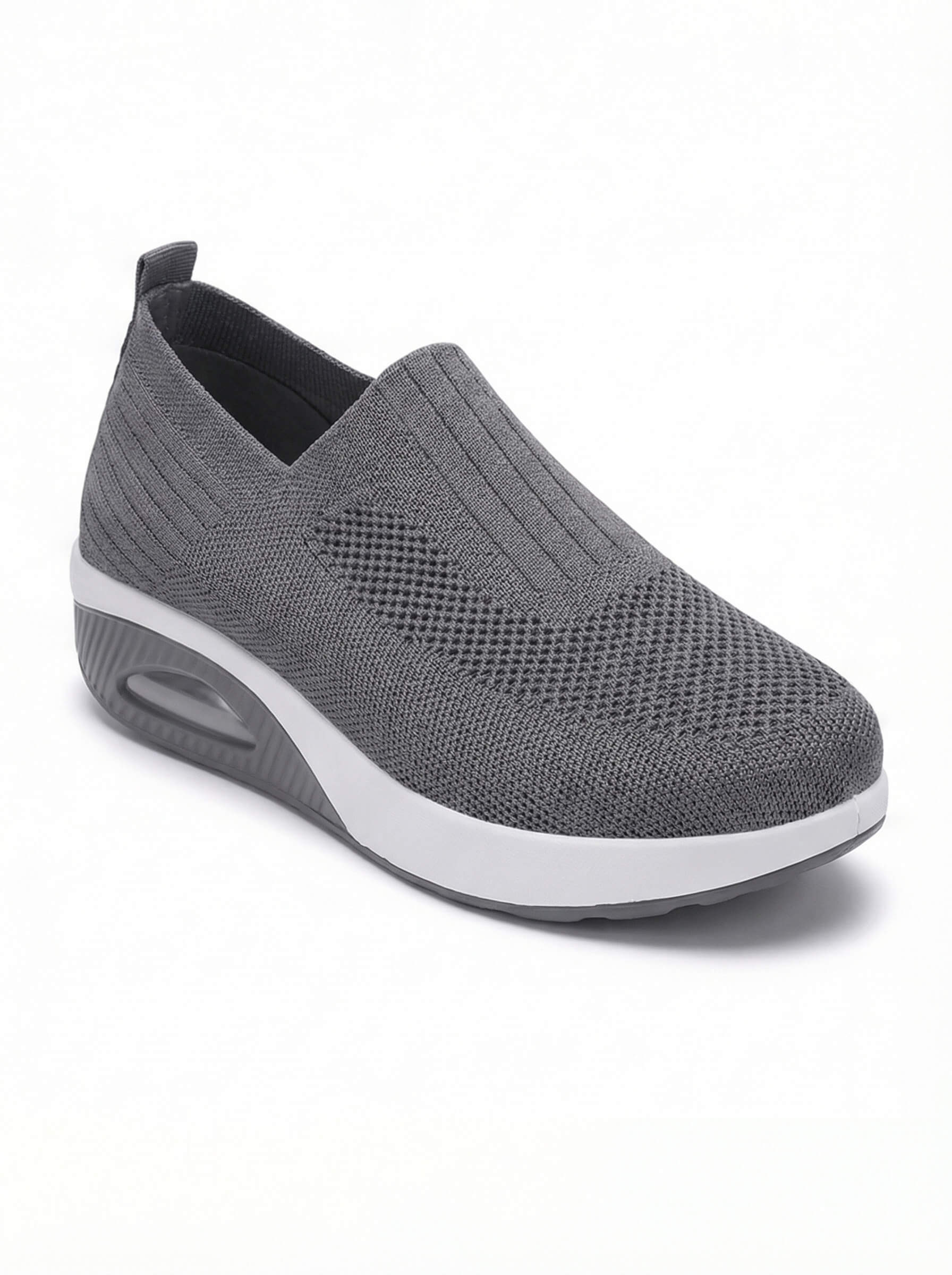 Women’s Wedge Knit Sneakers- Slip On